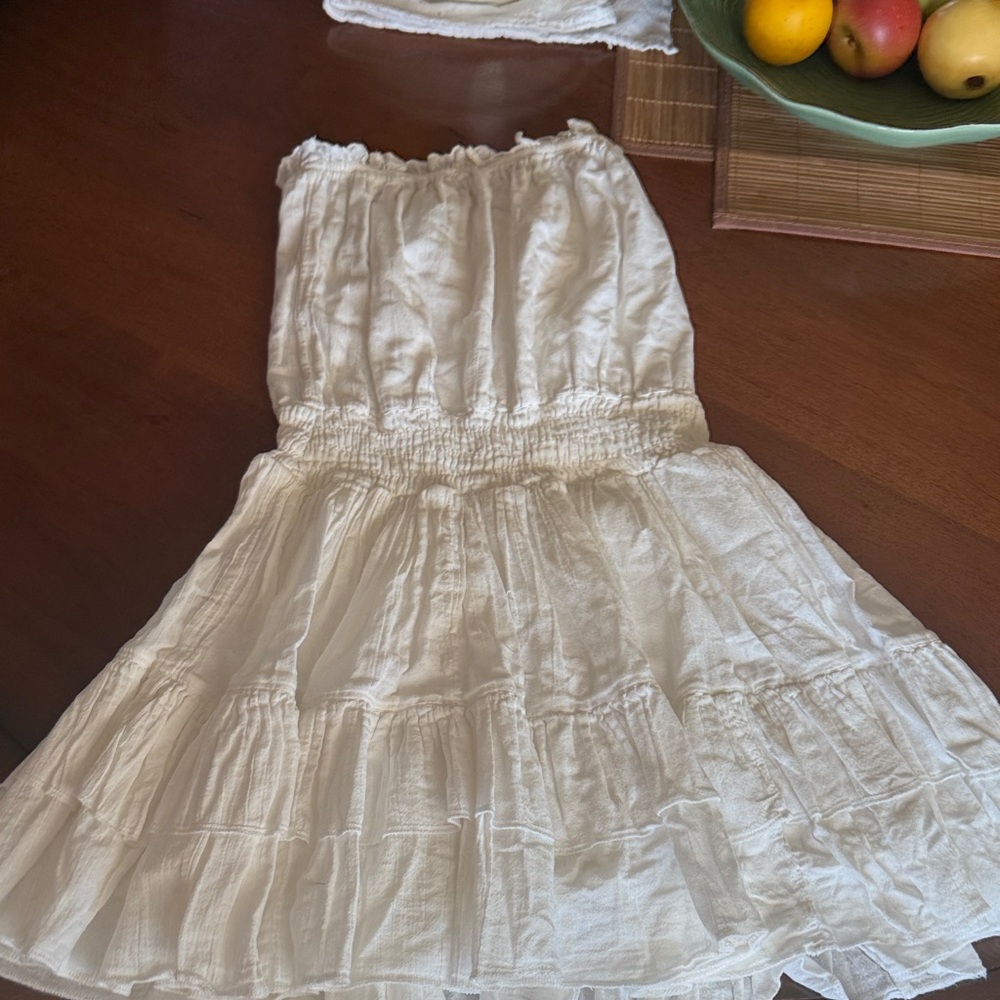 Moda International Cream Kids Dress